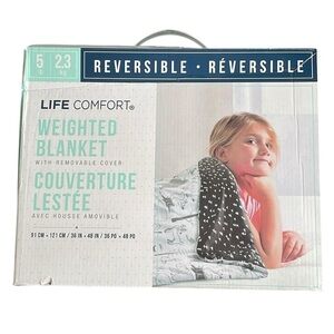 Life Comfort - Kids Weighted Blanket With Removable Cover